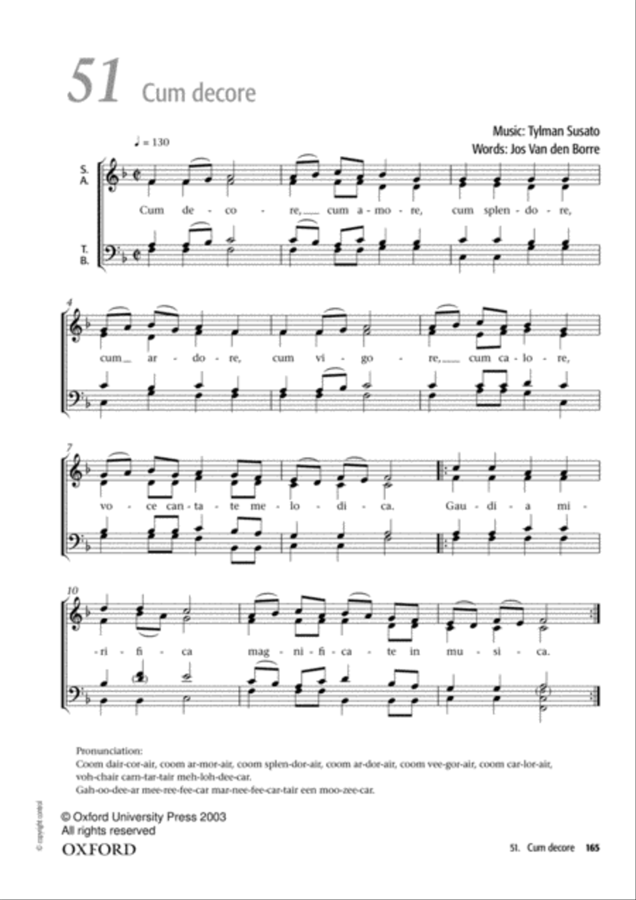 Voiceworks 2 4-Part scores gallery preview page 31