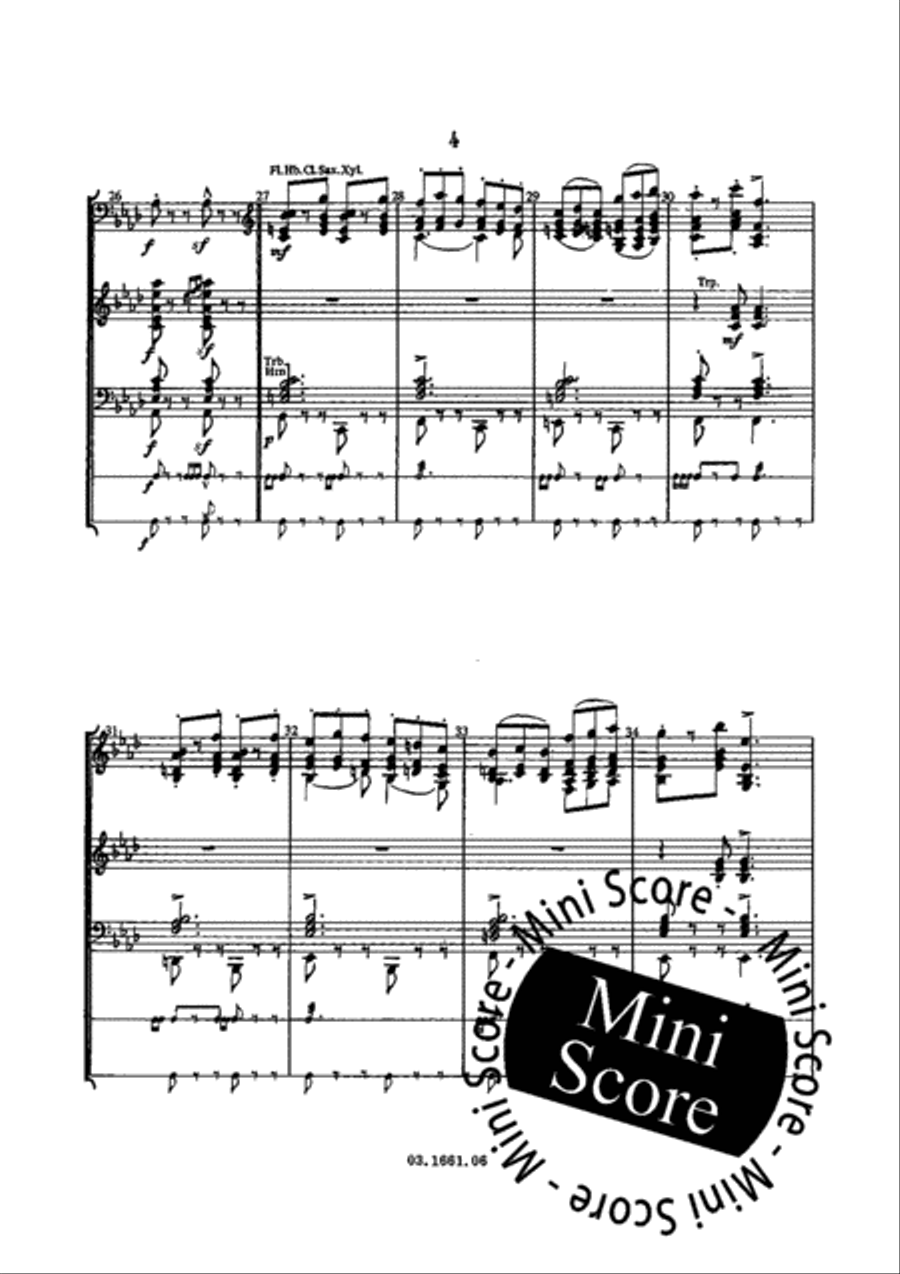 The Wise Teddybear Fanfare Band scores gallery preview page 7