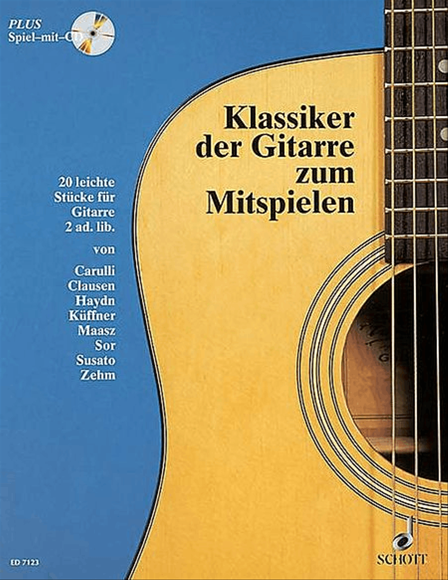 Various Guitar Classics Acoustic Guitar scores gallery preview page 1