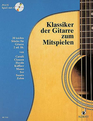 Book cover for Various Guitar Classics