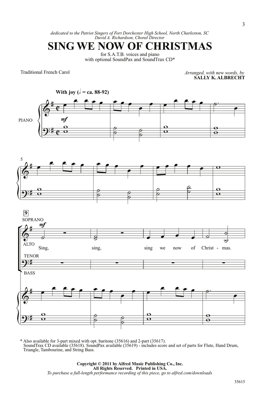Sing We Now of Christmas