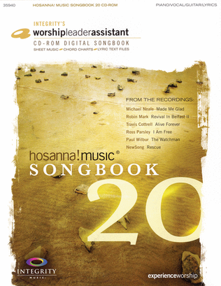 Book cover for Hosanna! Music Songbook 20