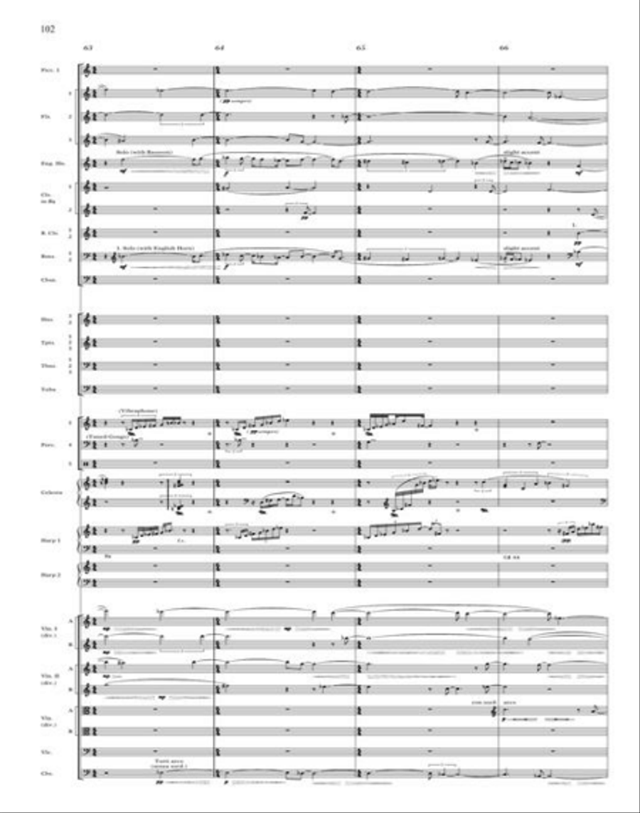 City Noir Orchestra scores gallery preview page 5