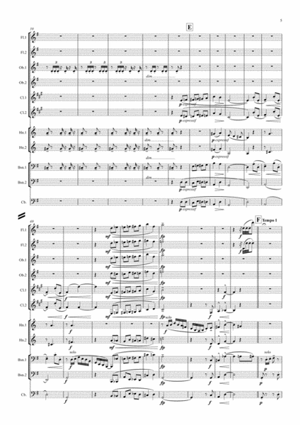 Debussy: Piano Preludes Bk.1 No.12 "Minstrels" - symphonic wind image number null