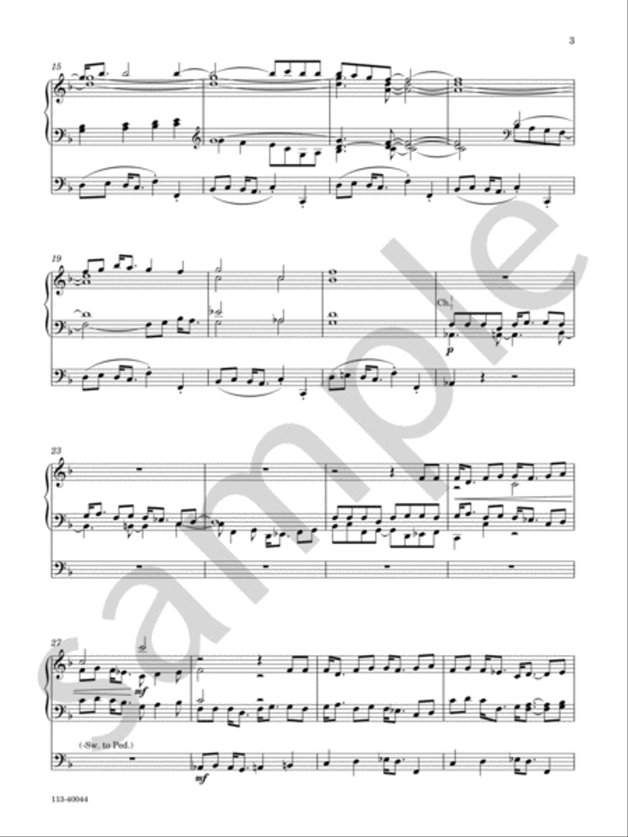 Two Studies On Chant Melodies Chamber Music scores gallery preview page 4