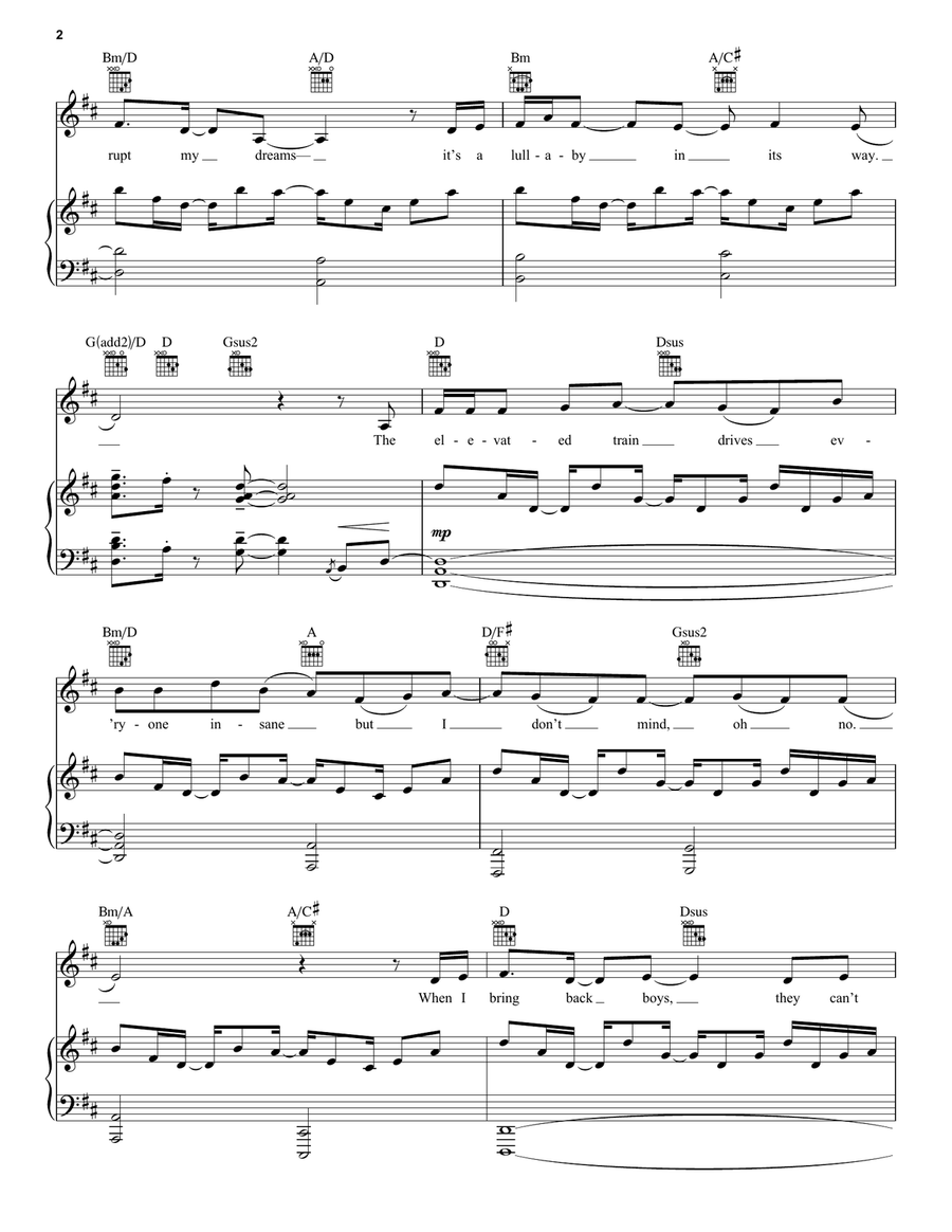 It Won't Be Long Now (from In The Heights: The Musical) Guitar scores gallery preview page 2
