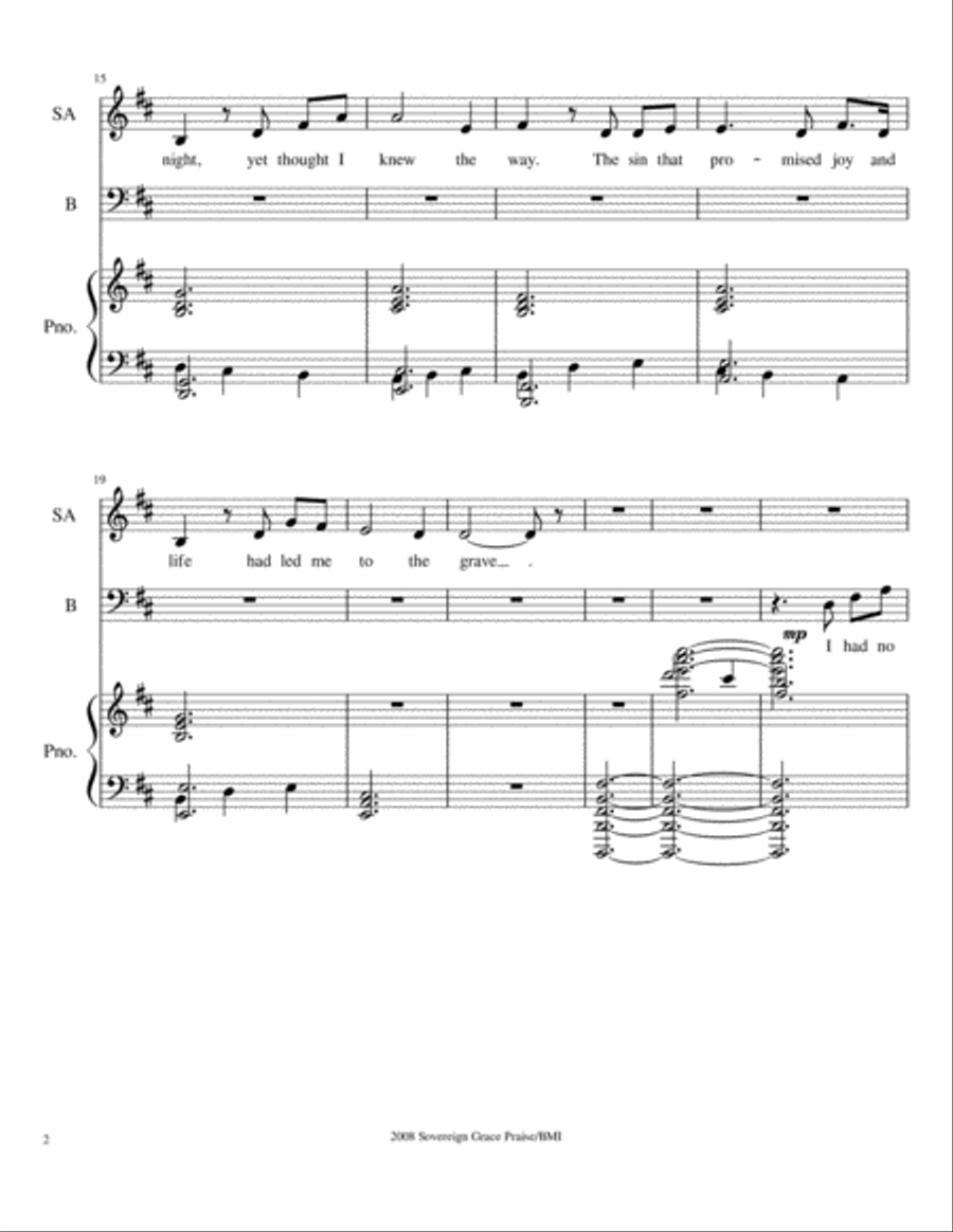 All I Have Is Christ 3-Part scores gallery preview page 2