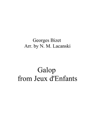Book cover for Galop from Jeux d'Enfants