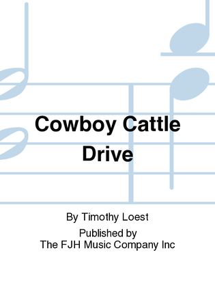 Book cover for Cowboy Cattle Drive