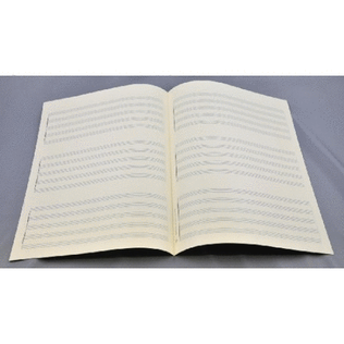 Music manuscript paper - Quintet 3x5 staves