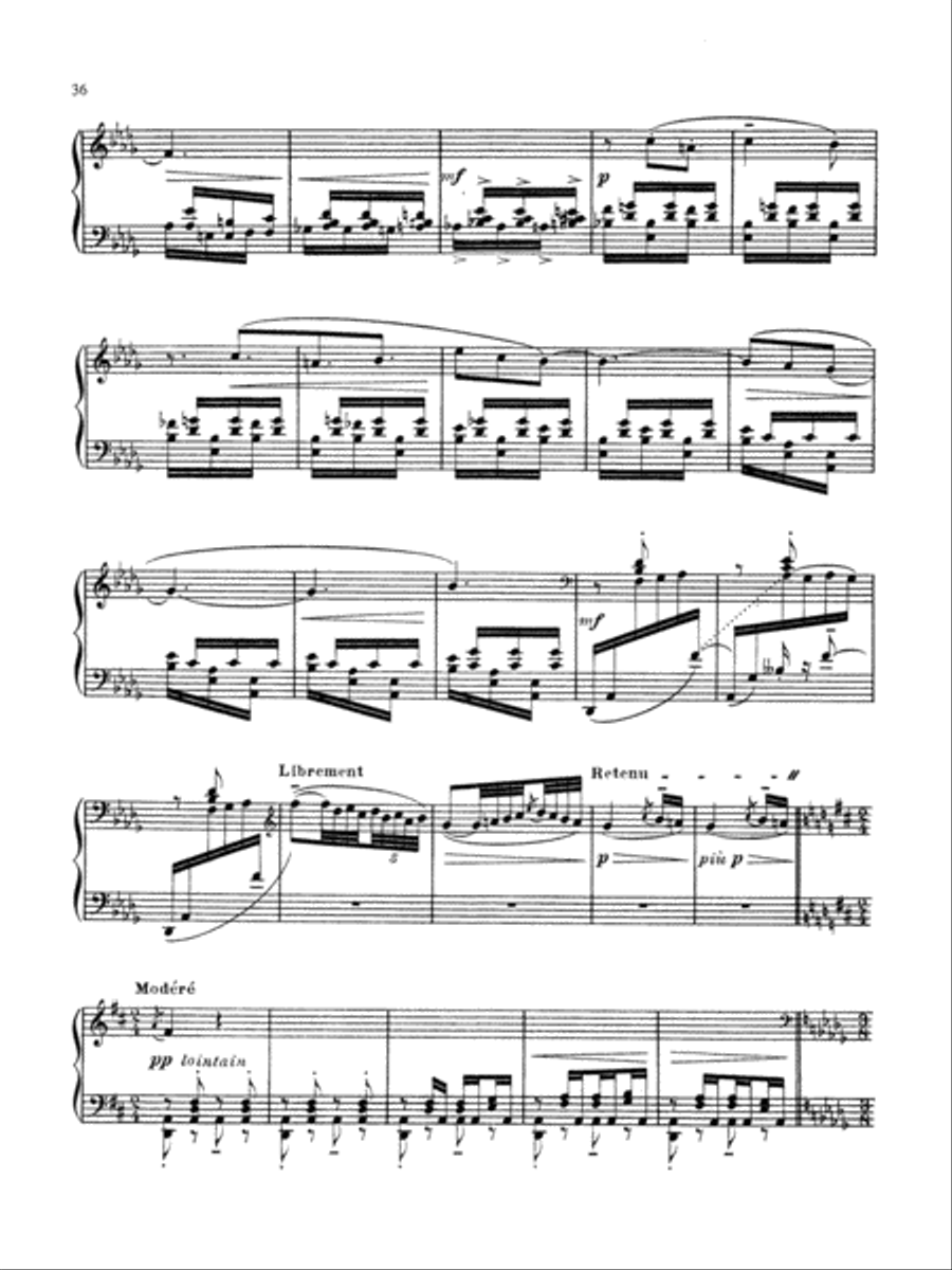 Debussy: Prelude - Book I, No. 9 Piano Solo scores gallery preview page 3