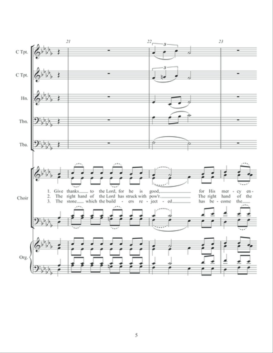 Easter Alleluia Easter Alleluia 4-Part scores gallery preview page 4