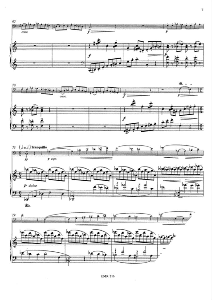 Allegro Maestoso Bass Trombone scores gallery preview page 8