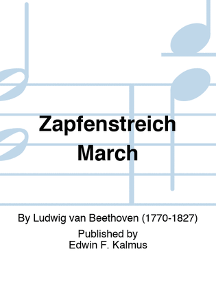 Book cover for Zapfenstreich March