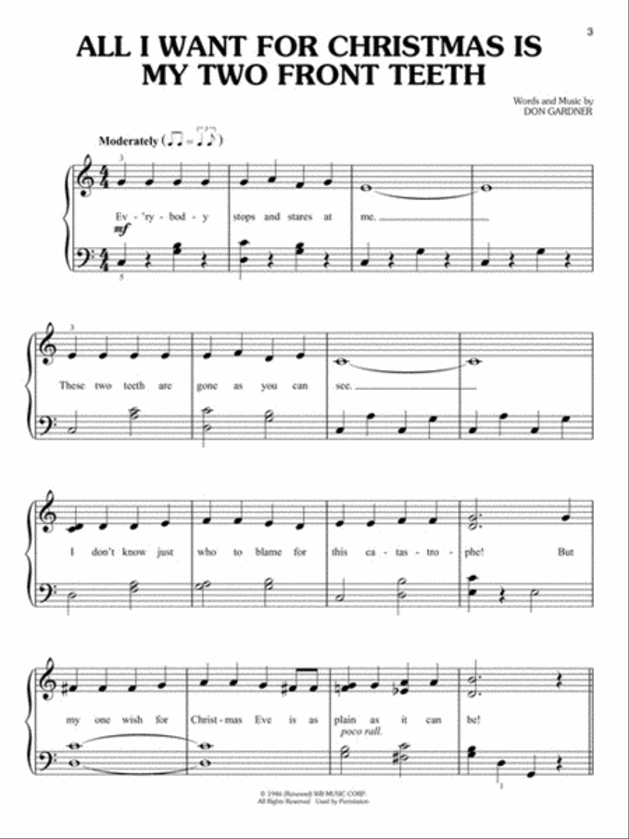 Simple store christmas songs