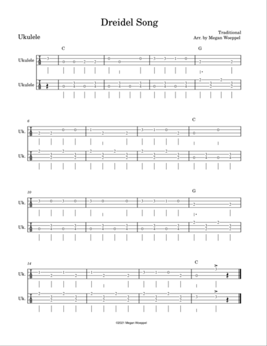 Easy Holiday Duets - Ukulele Ukulele scores gallery preview page 5