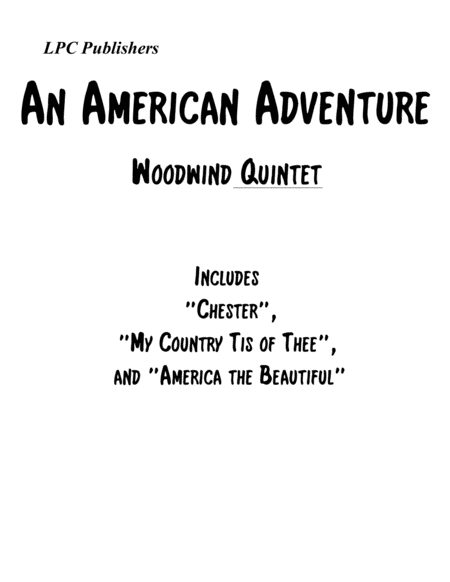 An American Adventure for Woodwind Quintet image number null