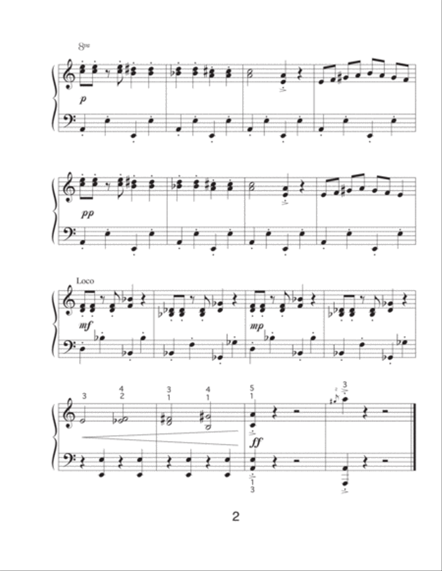 East of the Sahara East of the Sahara Piano Solo scores gallery preview page 4