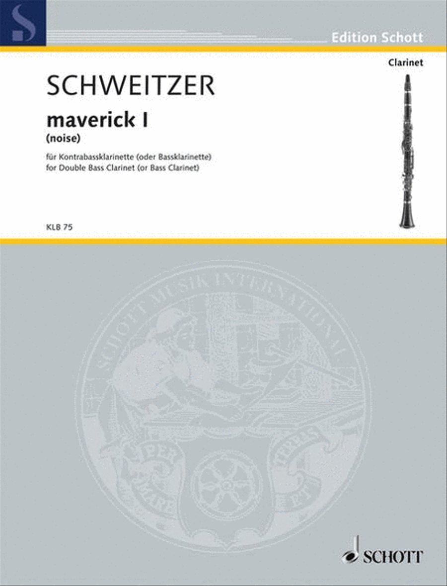 maverick I (noise) Bass Clarinet scores gallery preview page 1
