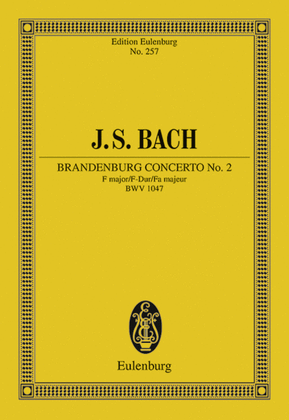 Book cover for Brandenburg Concerto No. 2 F major