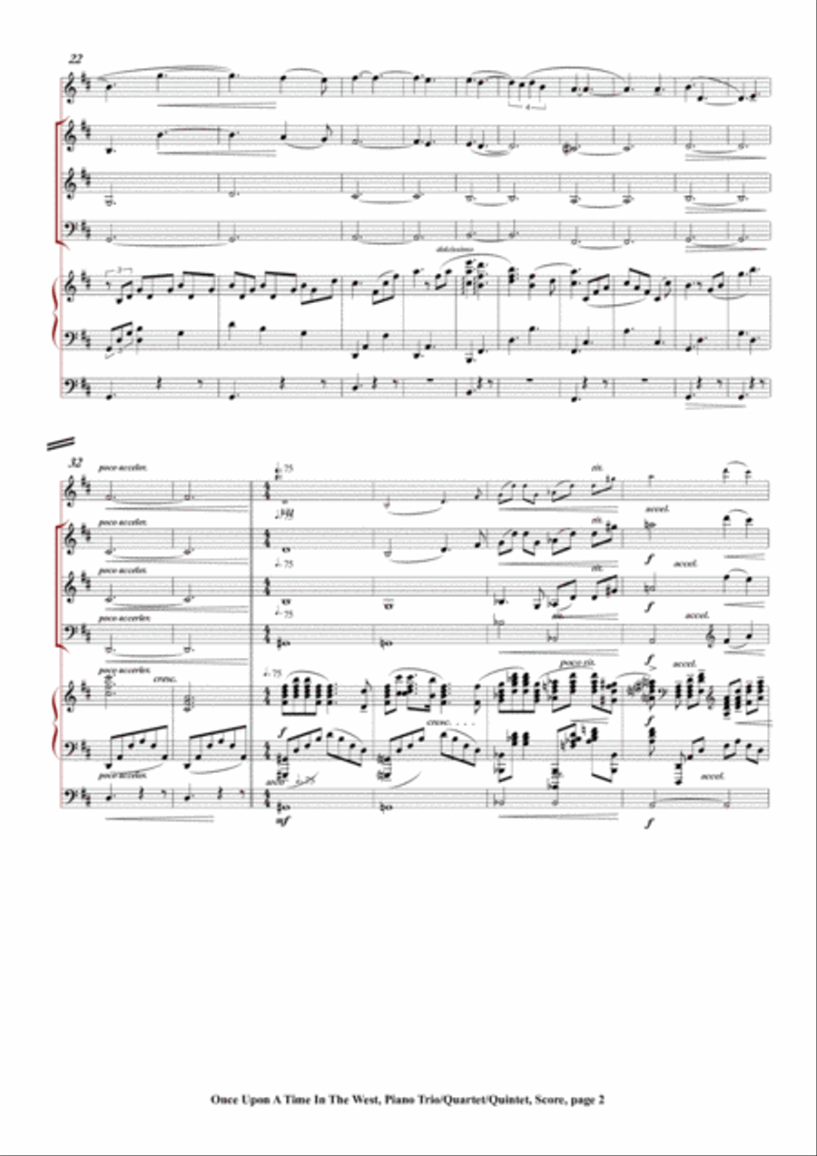 Once Upon A Time In The West Voice scores gallery preview page 2