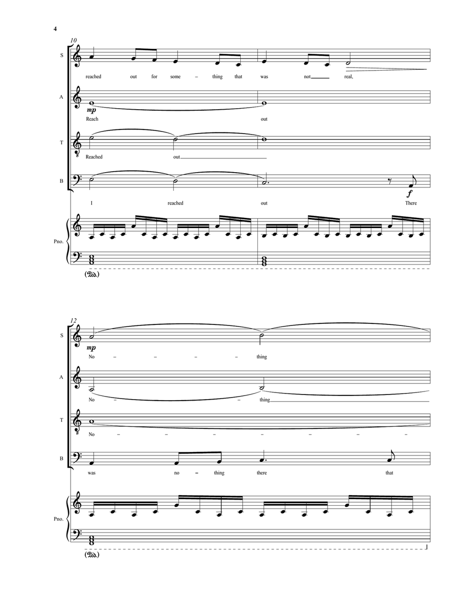 The Darkness of Death The Darkness of Death 4-Part scores gallery preview page 4