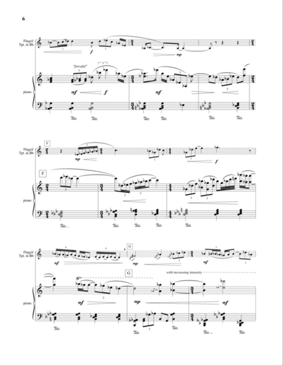 Remembrance Trumpet Solo scores gallery preview page 6