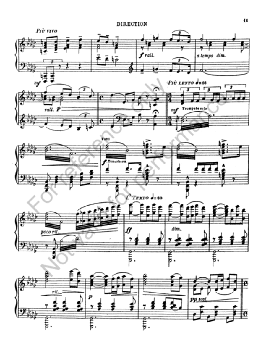 Madame Butterfly Madame Butterfly Concert Band scores gallery preview page 13