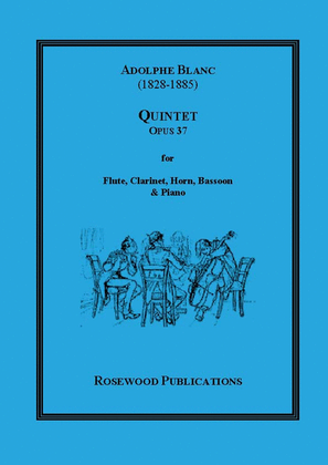 Book cover for Quintet, Op. 37