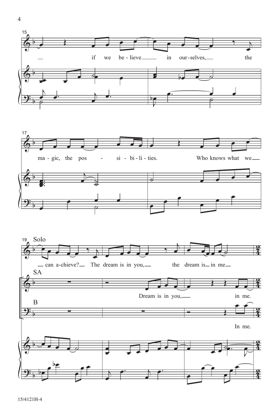 This Is Our Day Choir scores gallery preview page 4