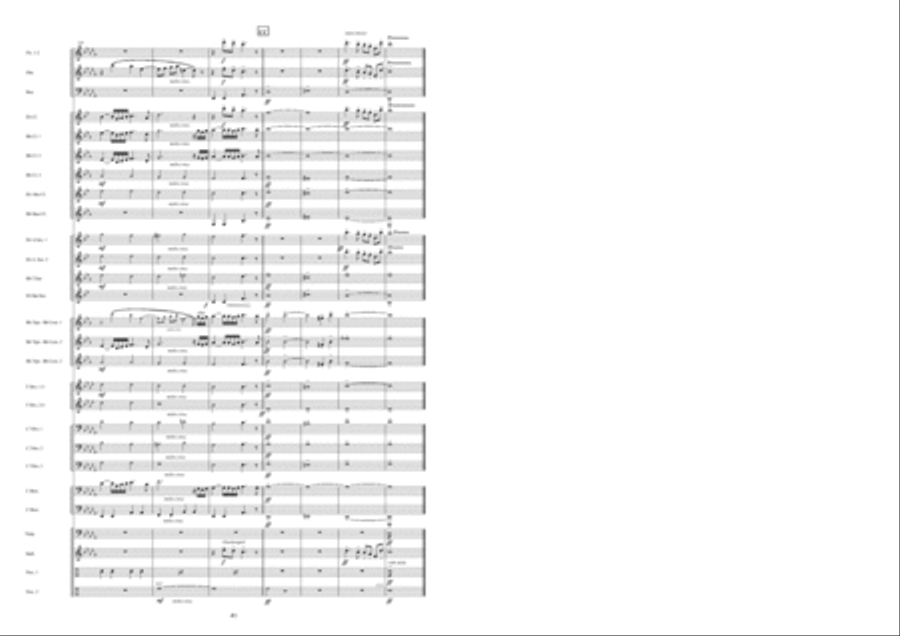 Edith Piaf ! Concert Band scores gallery preview page 22