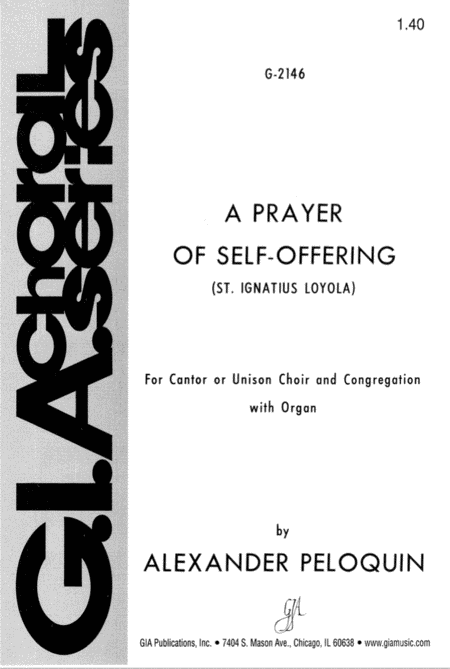 A Prayer of Self-Offering