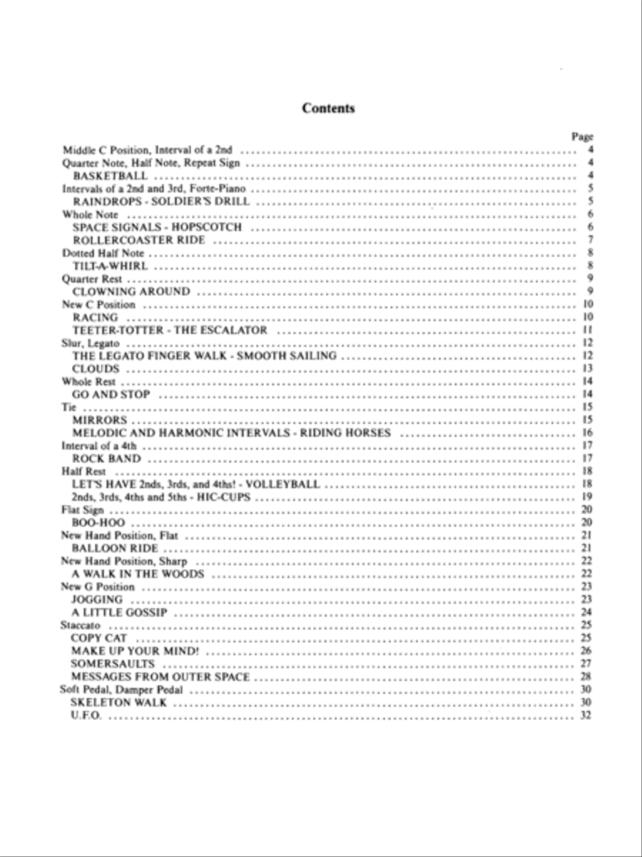 David Carr Glover Method for Piano Technic Piano Method scores gallery preview page 5
