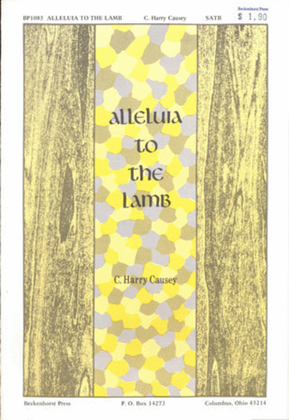 Book cover for Alleluia to the Lamb
