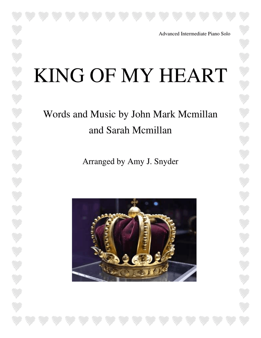King Of My Heart Piano Solo scores gallery preview page 1