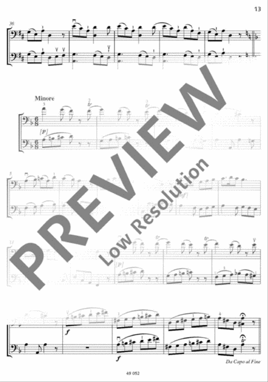 6 Easy Duets 6 Easy Duets String Duet scores gallery preview page 14