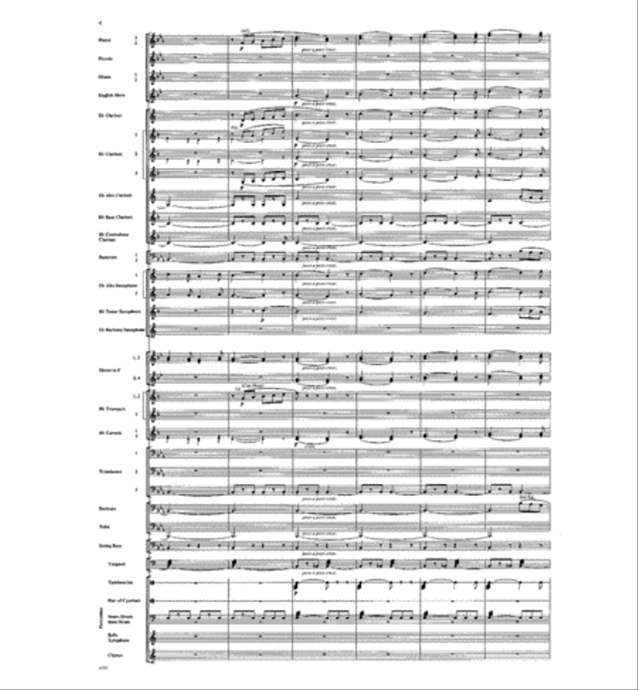 Funiculi, Funicula Concert Band scores gallery preview page 3