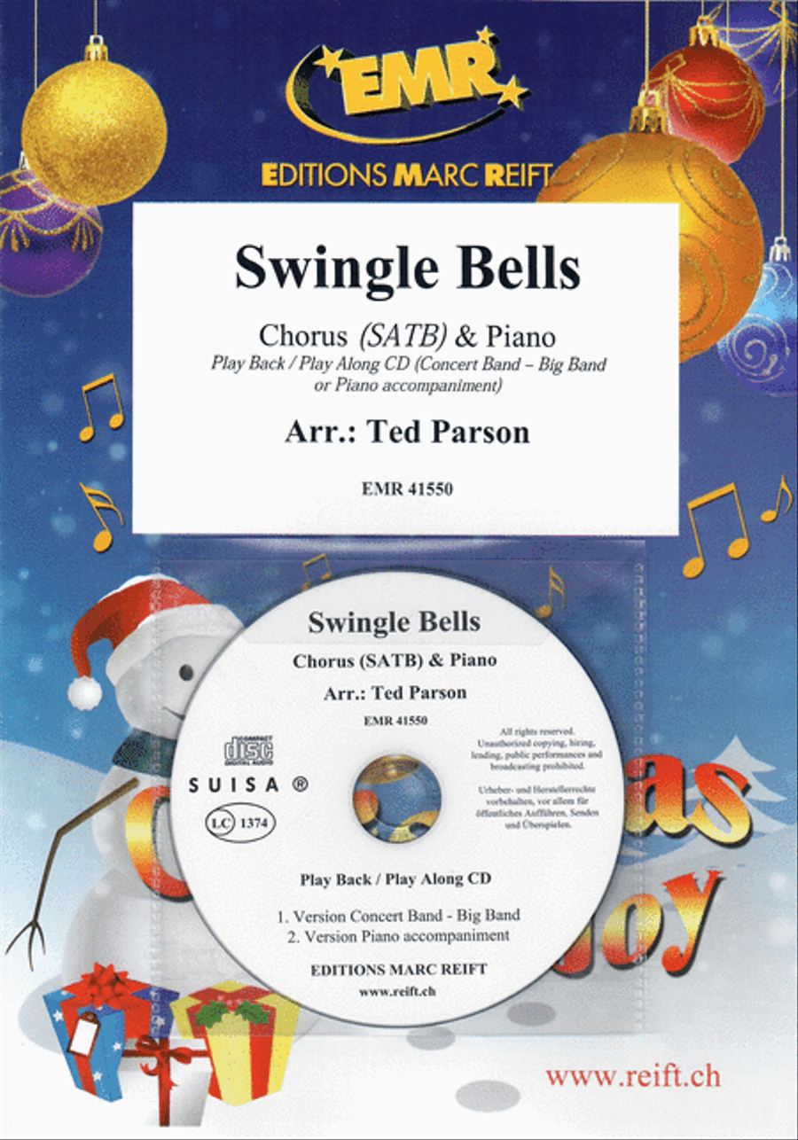 Swingle Bells Swingle Bells 4-Part scores gallery preview page 1