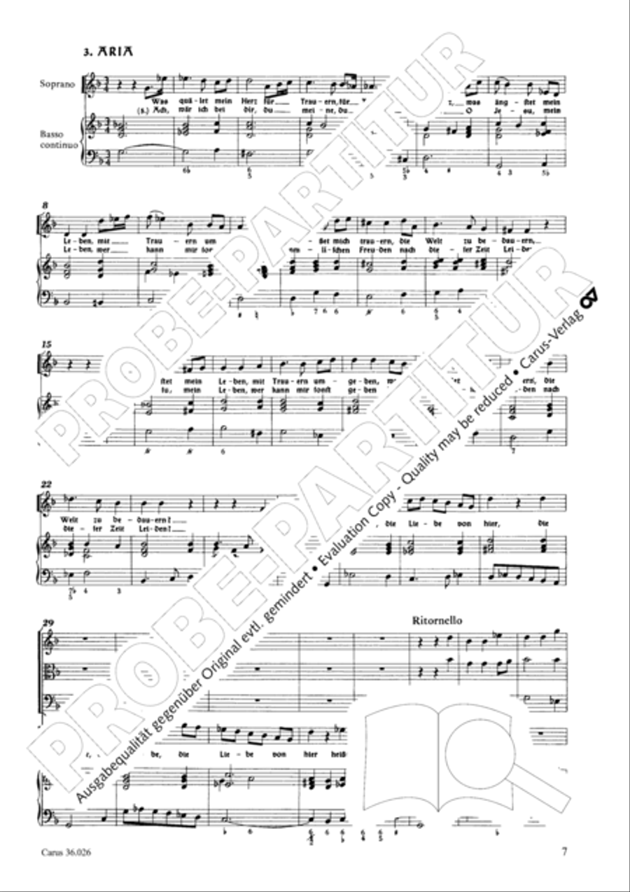 Now I indeed believe (Ich halte es dafur) Choir scores gallery preview page 8