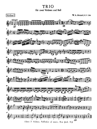 Book cover for Mozart: Trio, K. 266