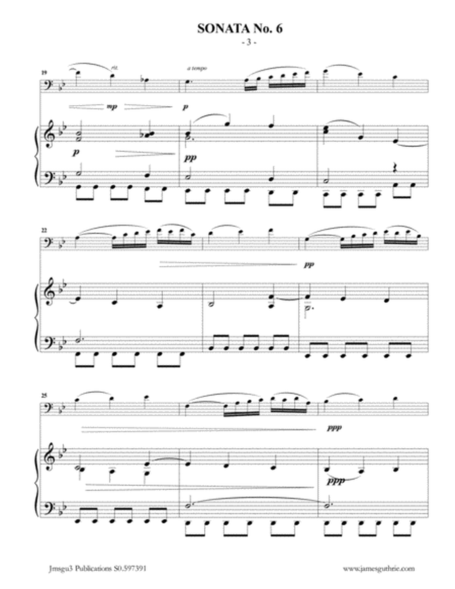 Vivaldi: Sonata No. 6 for Euphonium & Piano image number null