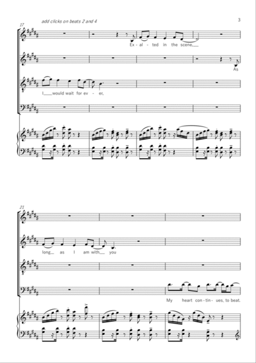 Rather Be 4-Part scores gallery preview page 3