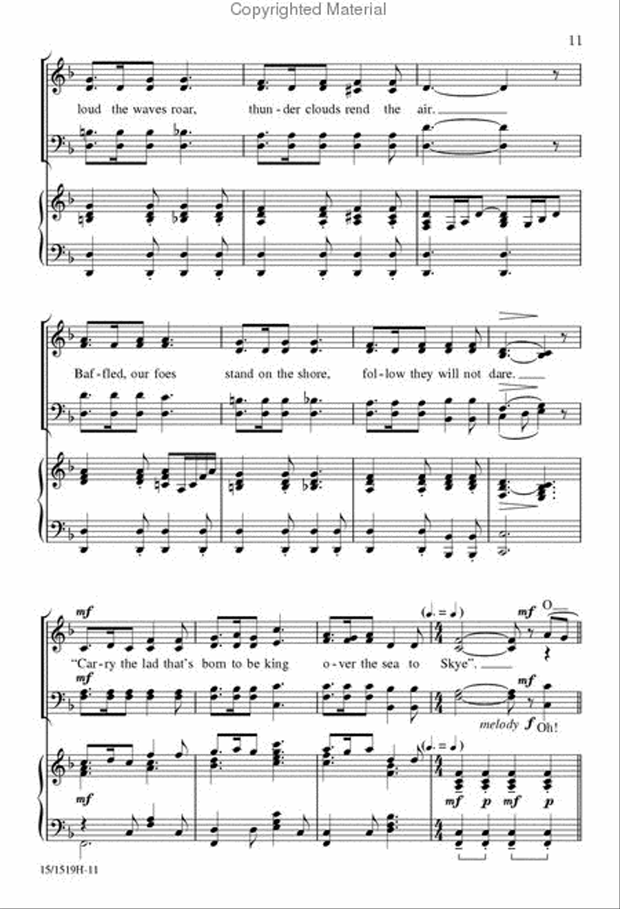 A Scottish Tribute A Scottish Tribute 4-Part scores gallery preview page 10