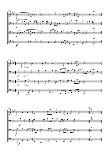 Double Reed Quartet - Semper Dowland Suite (CA, 3 x Bssn) image number null