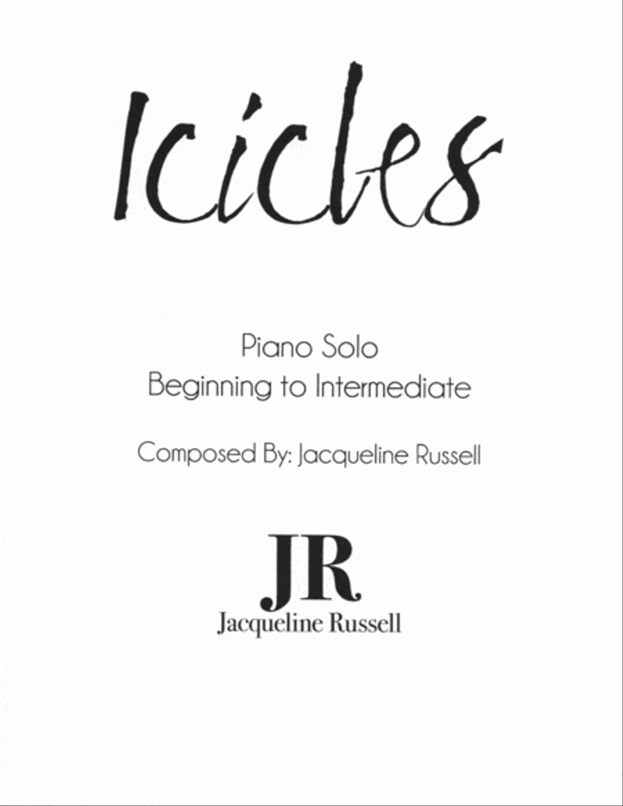Icicles Piano Solo scores gallery preview page 1