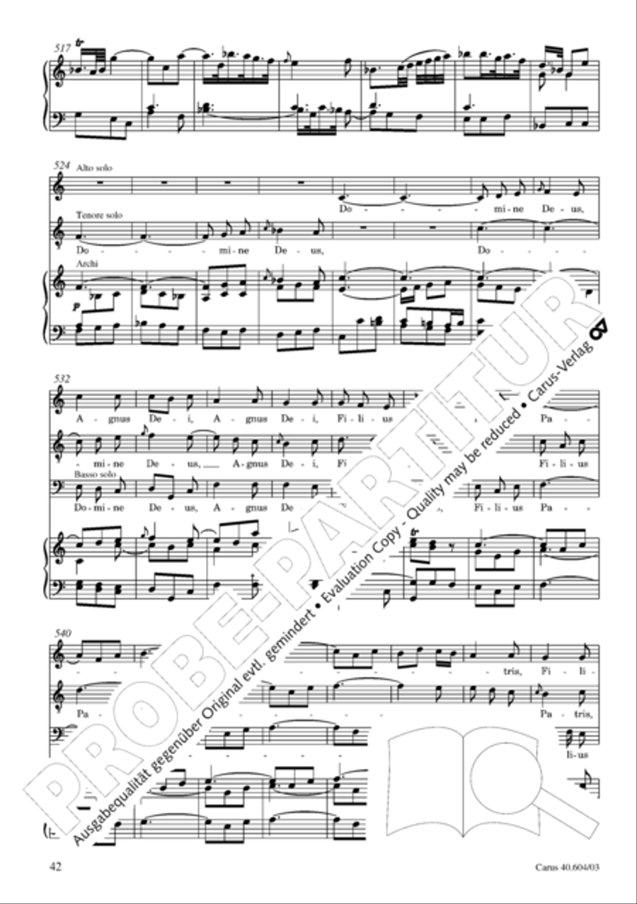 Grosse Mariazeller Messe in C 4-Part scores gallery preview page 51