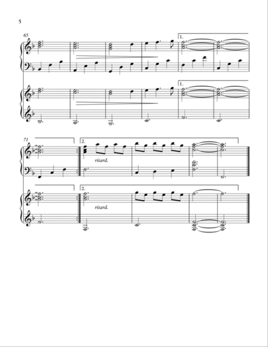 Annie's Song Harp scores gallery preview page 6