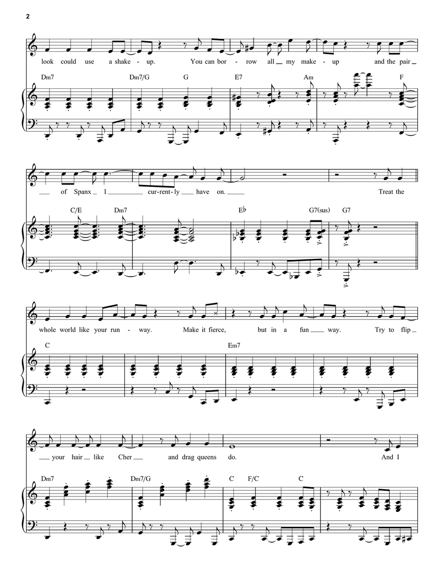 Tonight Belongs To You (from The Prom: A New Musical) Voice scores gallery preview page 2