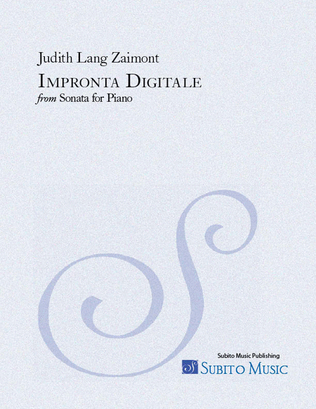 Book cover for Impronta Digitalefrom SONATA