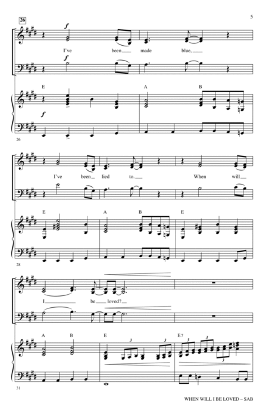 When Will I Be Loved (arr. Erik Foster) 3-Part scores gallery preview page 4